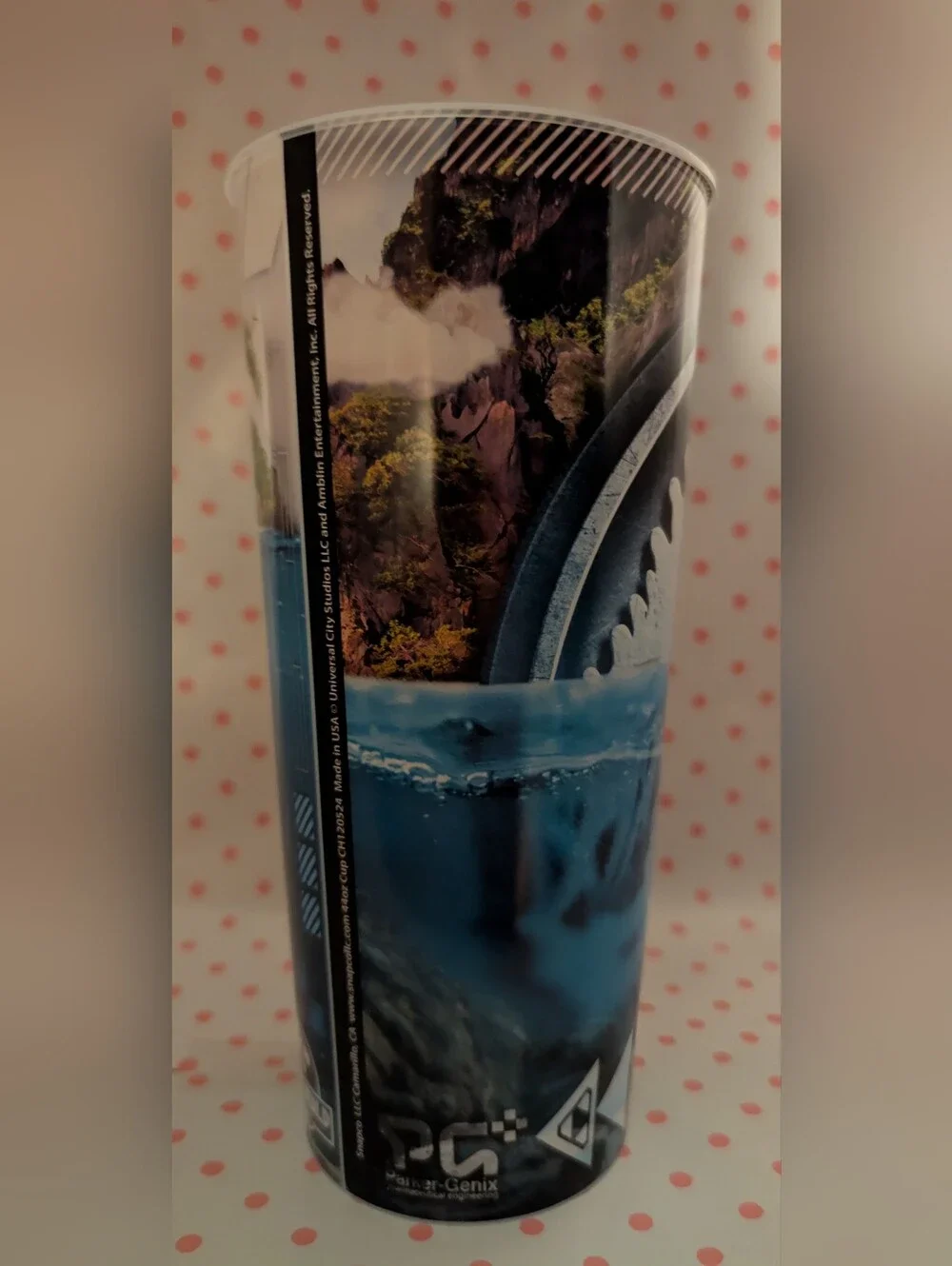 Jurassic World Rebirth Hard Plastic Cup w/o Lid & Straw